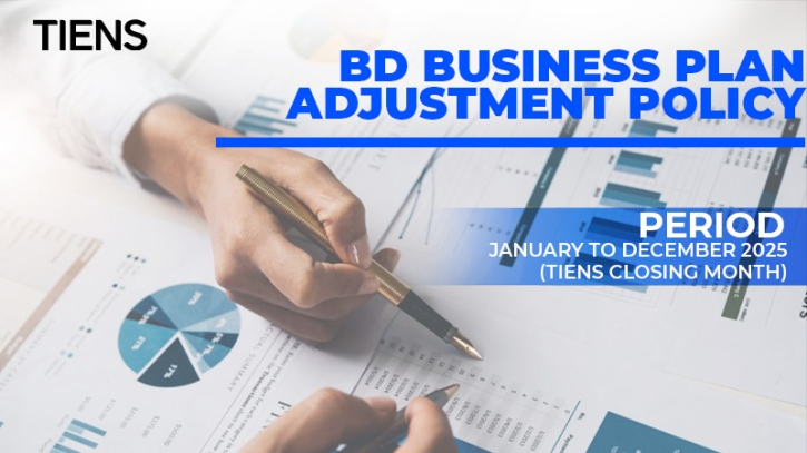 Business plan adjustment promo 2025